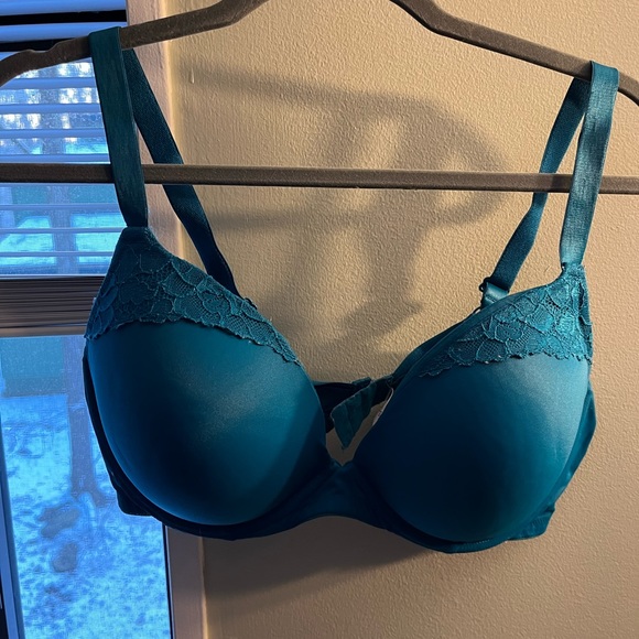 Blue push-up bra - size 40D - Picture 1 of 3